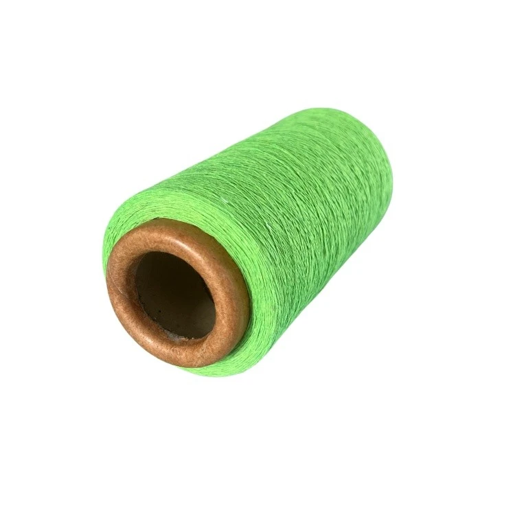 Ne 12/1 Apple Green Recycled Cotton Yarn high quality